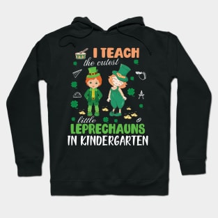 S26P Happy St Patrick Kindergarten Teachers Hoodie